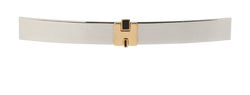 Hermes H Hairclip, Brass, Silver, MIF, B, 2*